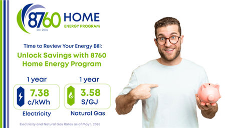 Savings on energy with 8760 Home Energy Program