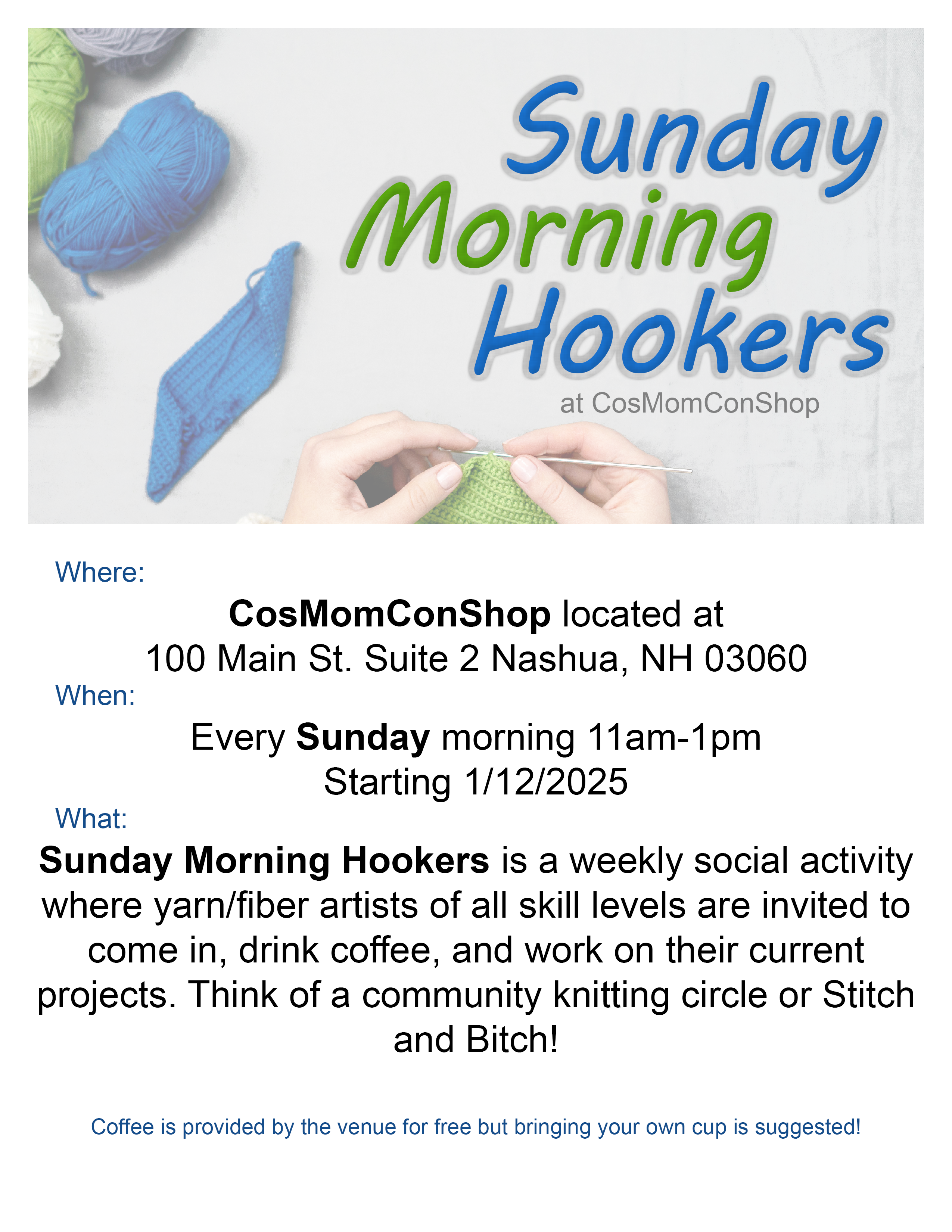 Sunday Morning Hookers - Nashua, NH cover