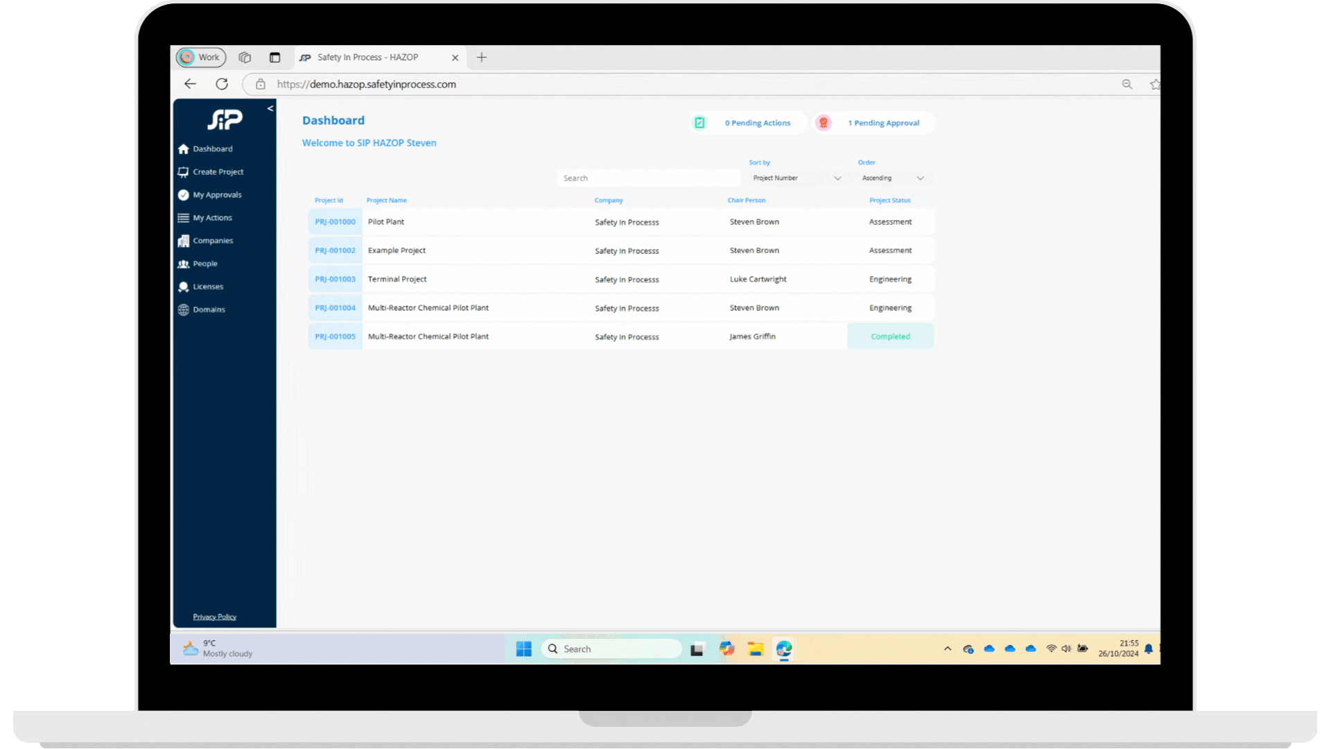 Image showing action management tools, highlighting task assignments, progress tracking, and due date monitoring.