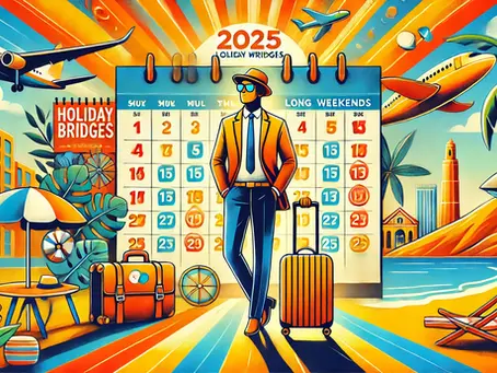 BUONE NOTIZIE: NEL 2025 CON 9 GIORNI DI FERIE PIÙ DI UN MESE DI VACANZA