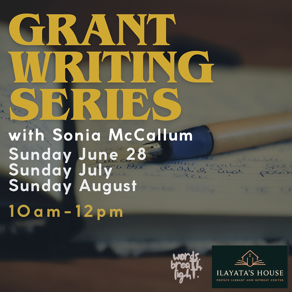 Grants Writing Workshop: Early Bird Pricing