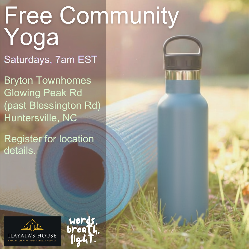 Free Community Yoga