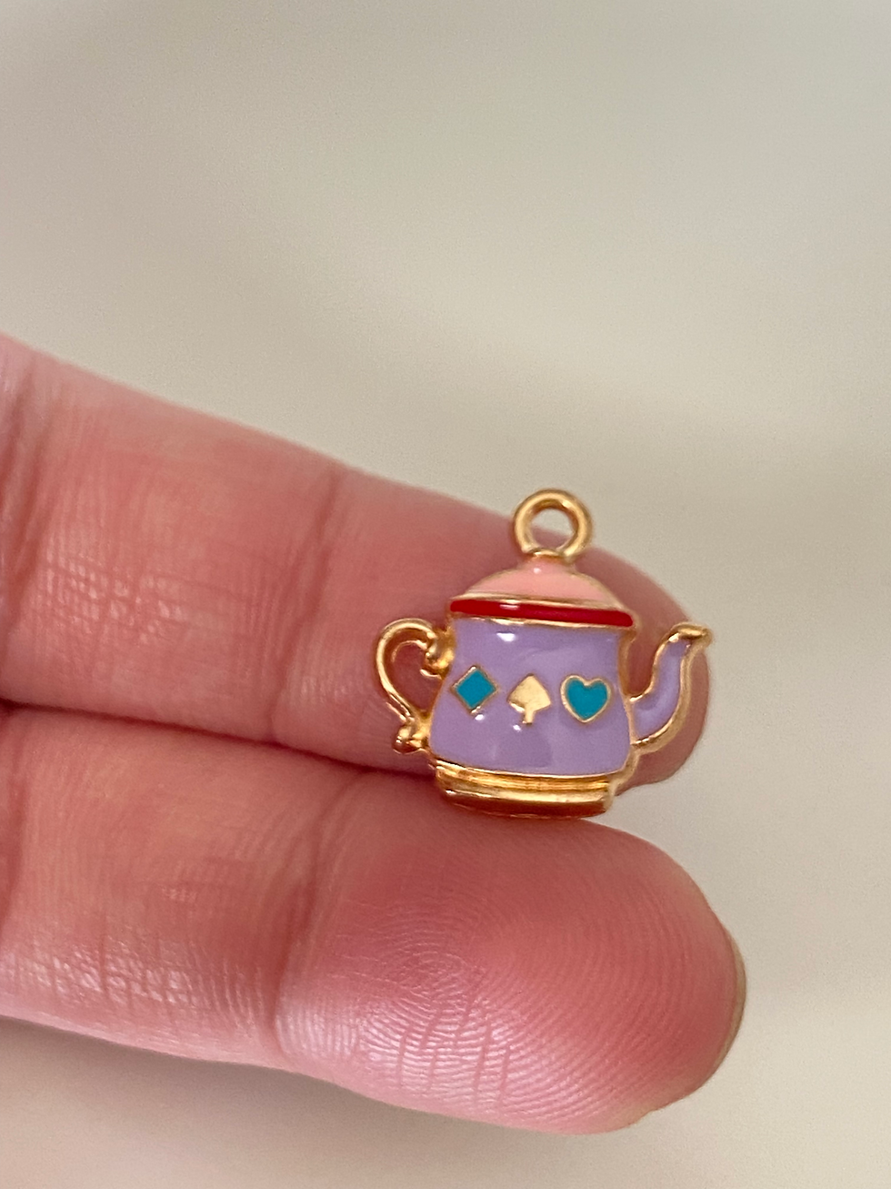 Thumbnail: Lilac Teapot Charm