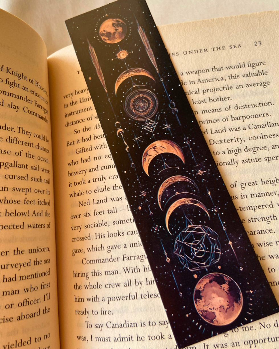 Thumbnail: Dark Cosmic Paper Bookmarks