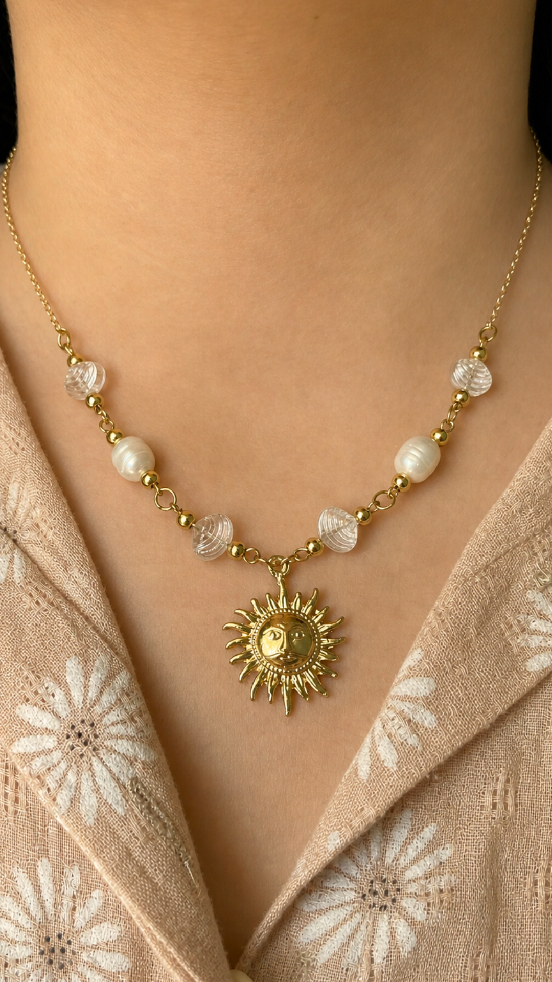 Salt & Sun Charm Necklace Set