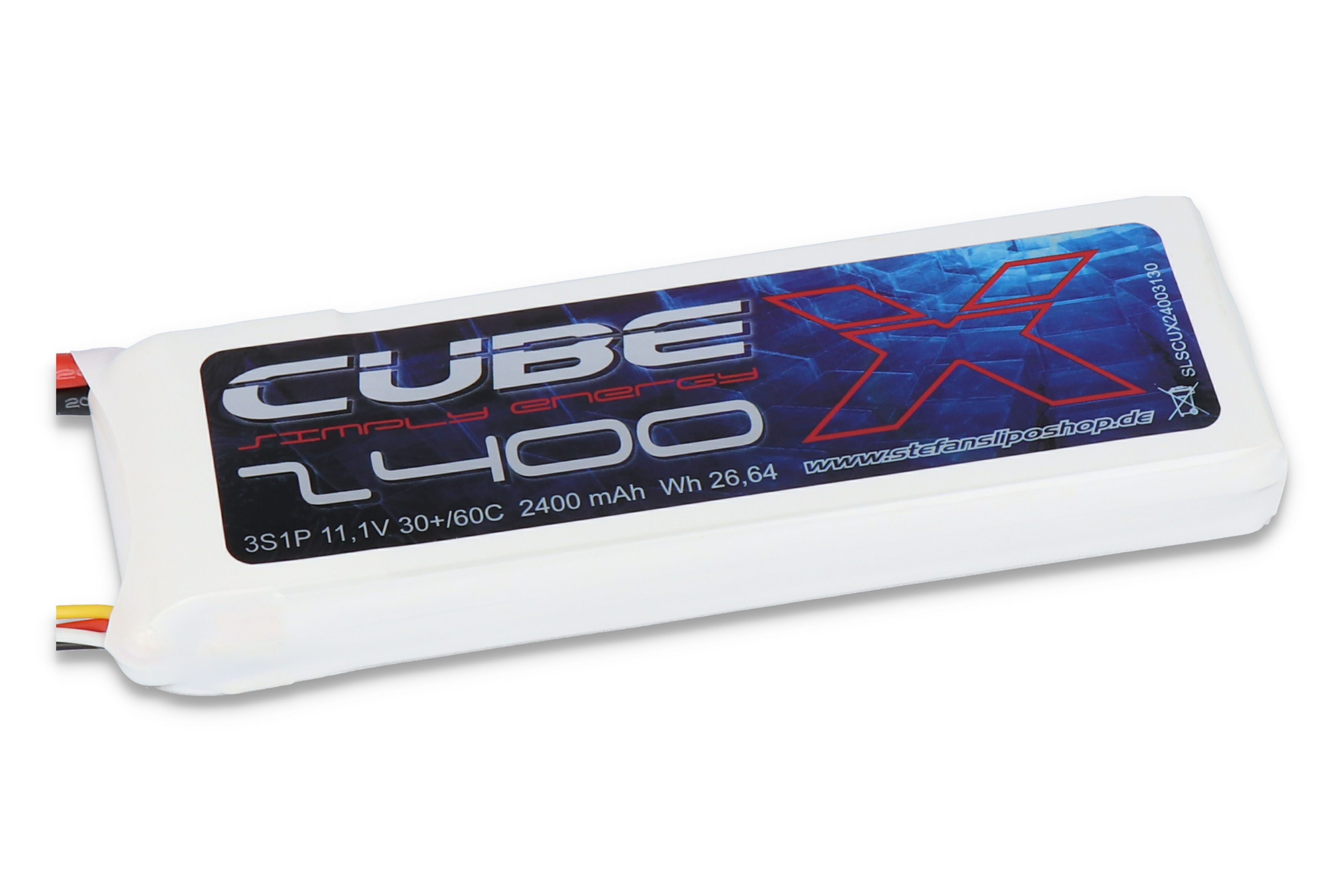 SLS X.CUBE 2400mAh 3S1P 11.1V 30C/60C
