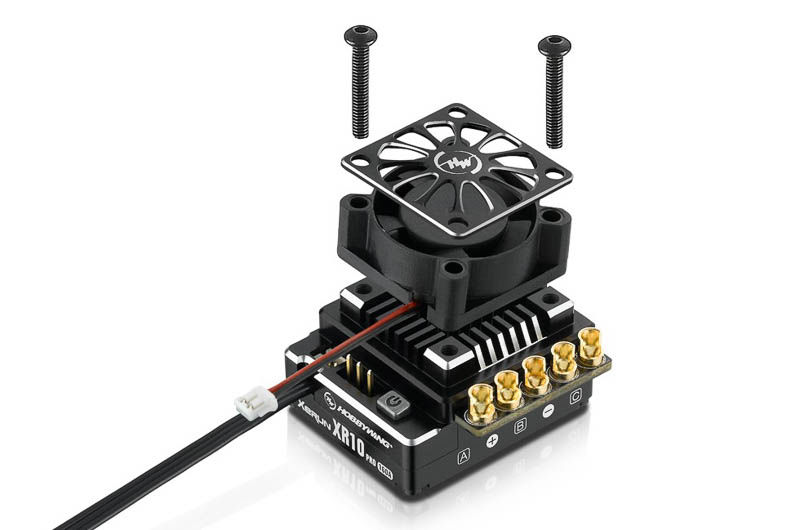 Miniaturbild: Xerun XR10 Pro Brushless Regler Schwarz 160A, 2-3s LiPo