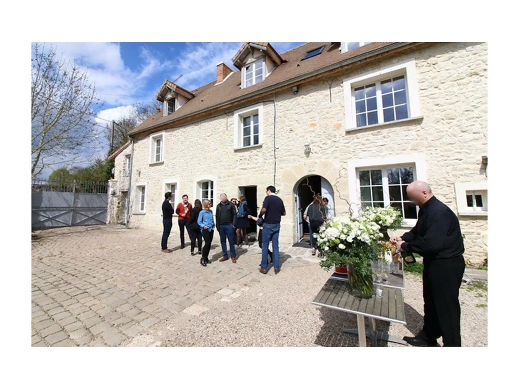 Villa du Moulin de Champie - Salon Coquelicot & les exterieurs