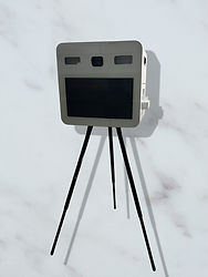 The Luna Photo Booth with DSLR camera and printer by Love, Luna Events