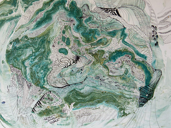 Envious Details 18x24 Mixed