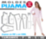 MOLDE PIJAMA FEMININO