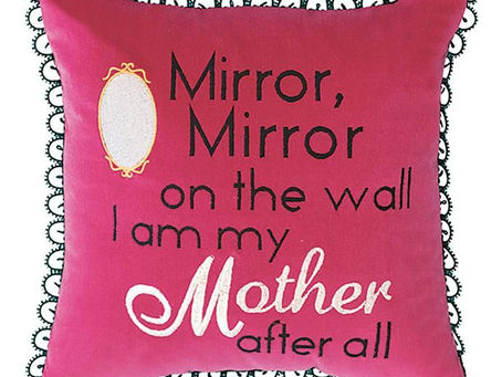 I opened my mouth and my mum came out!