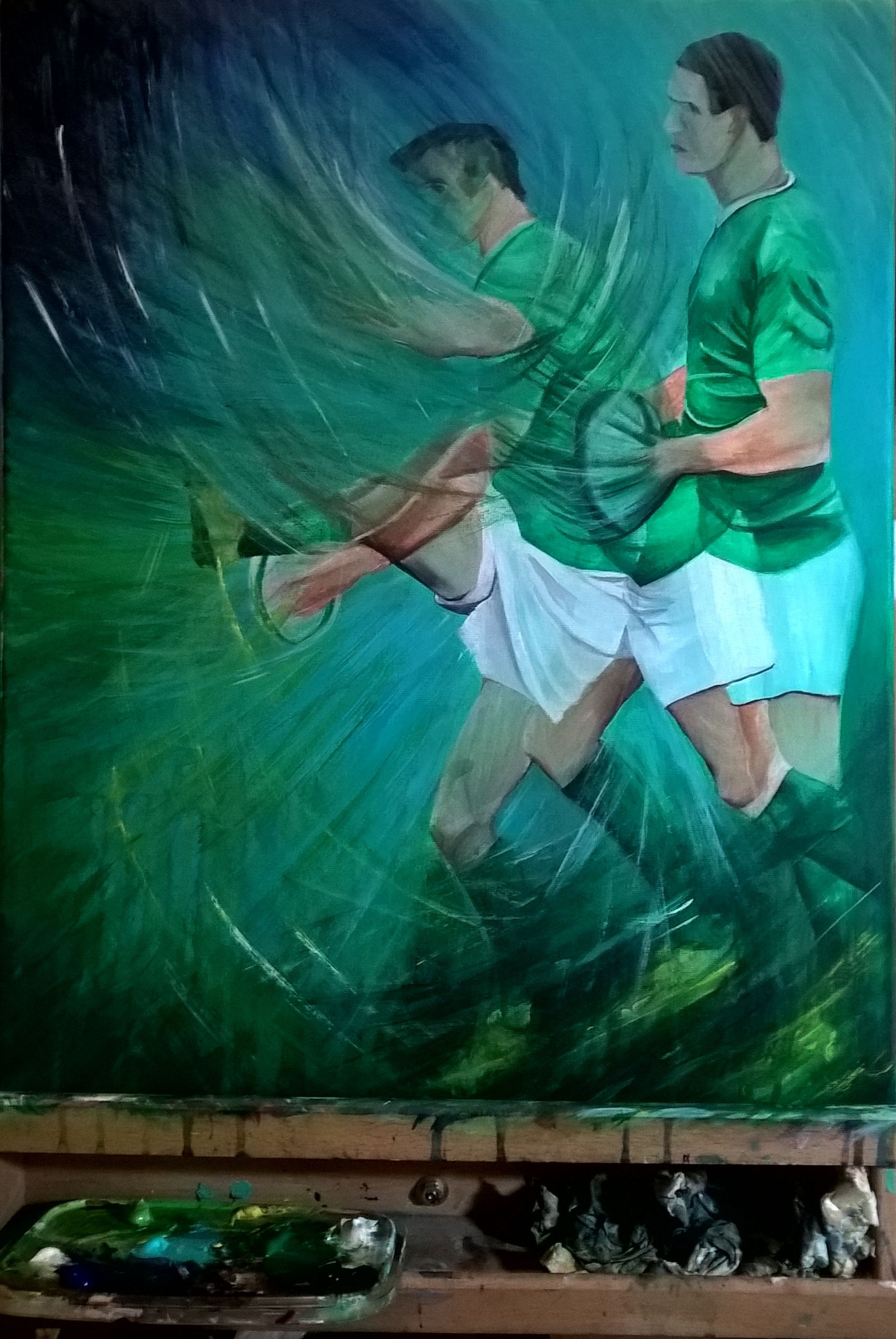 THE KICK- Giclée print