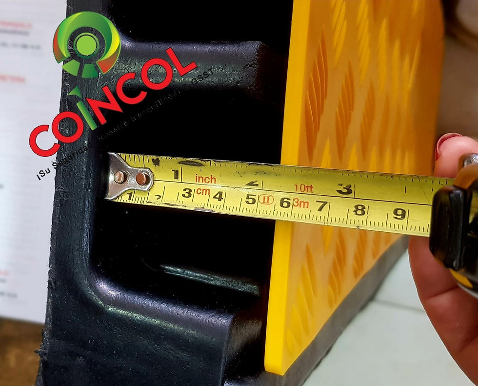 Miniatura: PROTECTOR DE CABLES 3 CANALETAS PASACABLES PASA CABLES