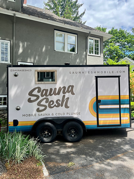 Mobile Sauna Unit & Cold Plunge