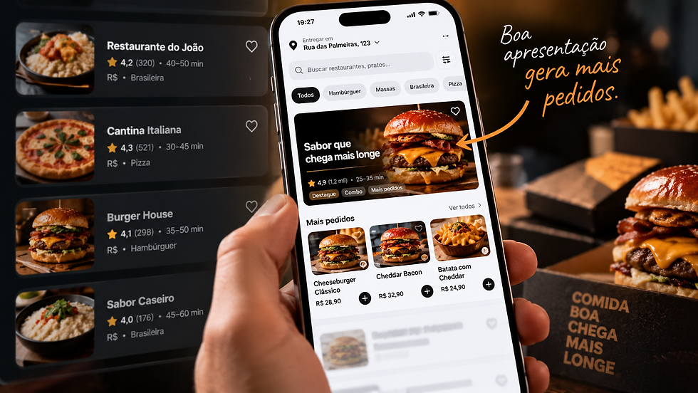 Como Fazer Seu Restaurante Aparecer Mais nos Aplicativos de Delivery
