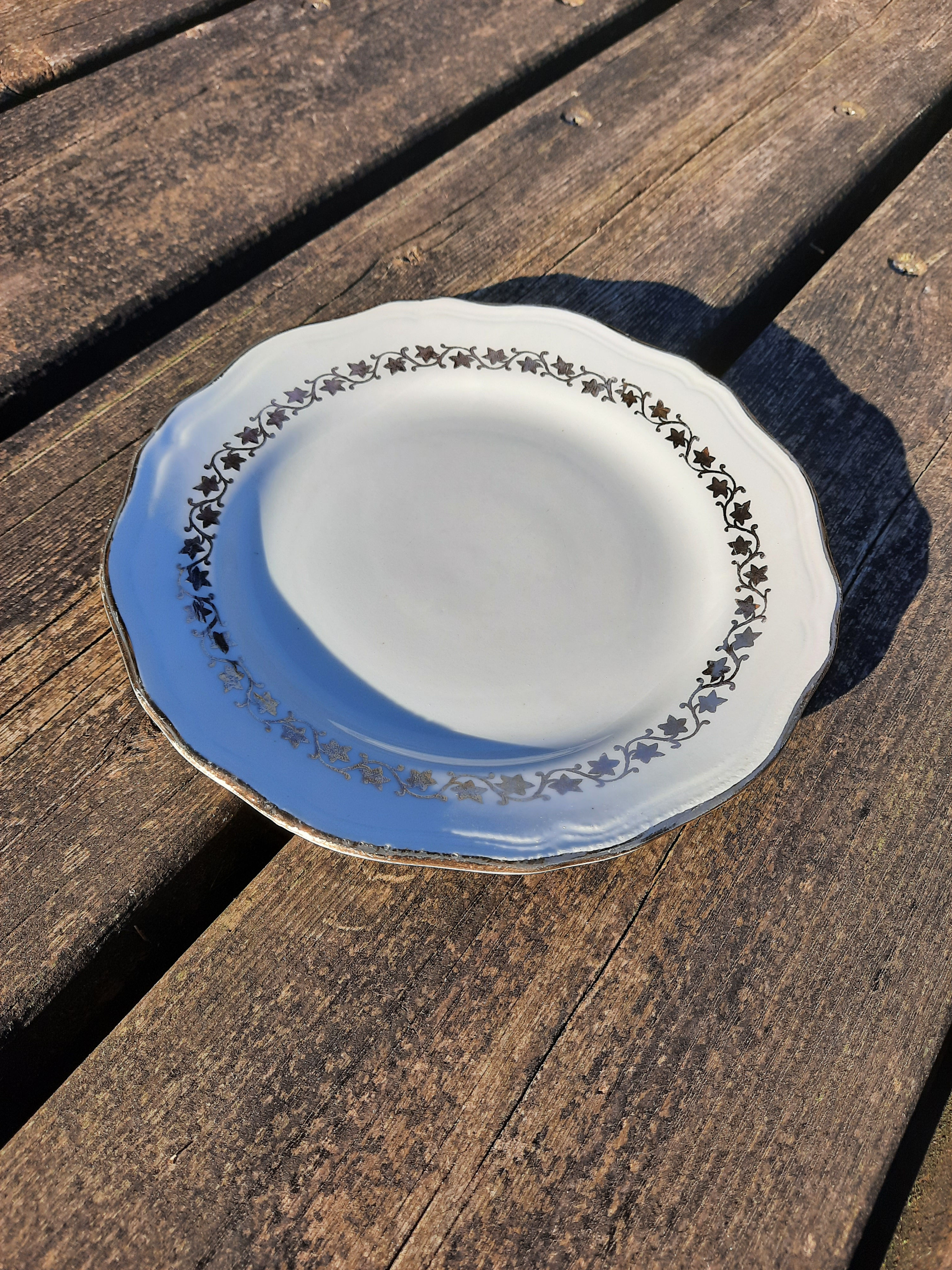 Assiettes à dessert Vigne