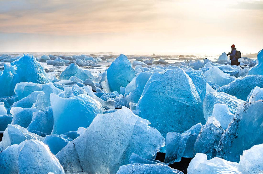 iceland islandija ledeniška laguna