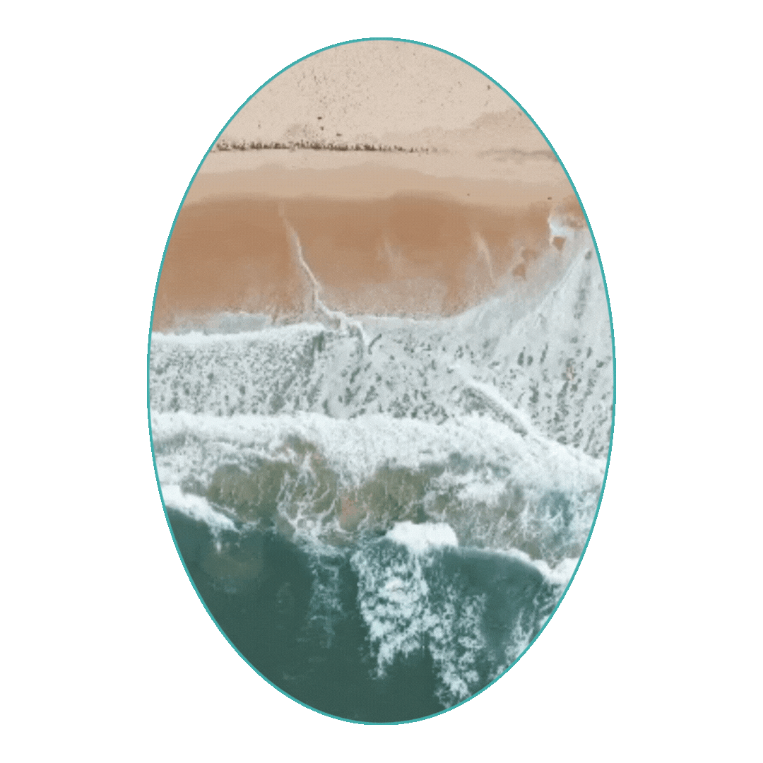 Gif of splashing waves