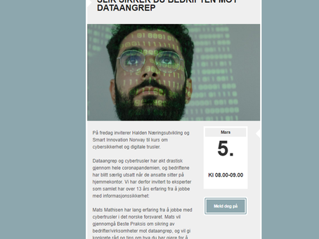 Nyhetsbrev - Slik sikrer du bedriften mot dataangrep