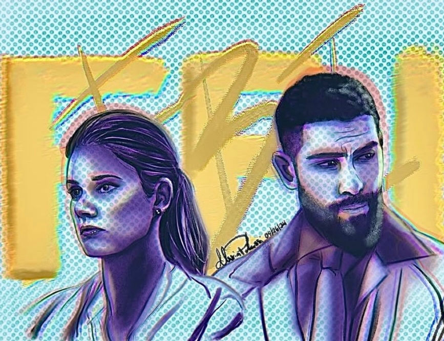 Graphic Art-FBI TV Show Characters