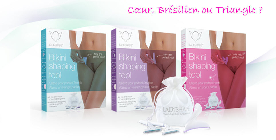 Pochoir Bikini ladyshape