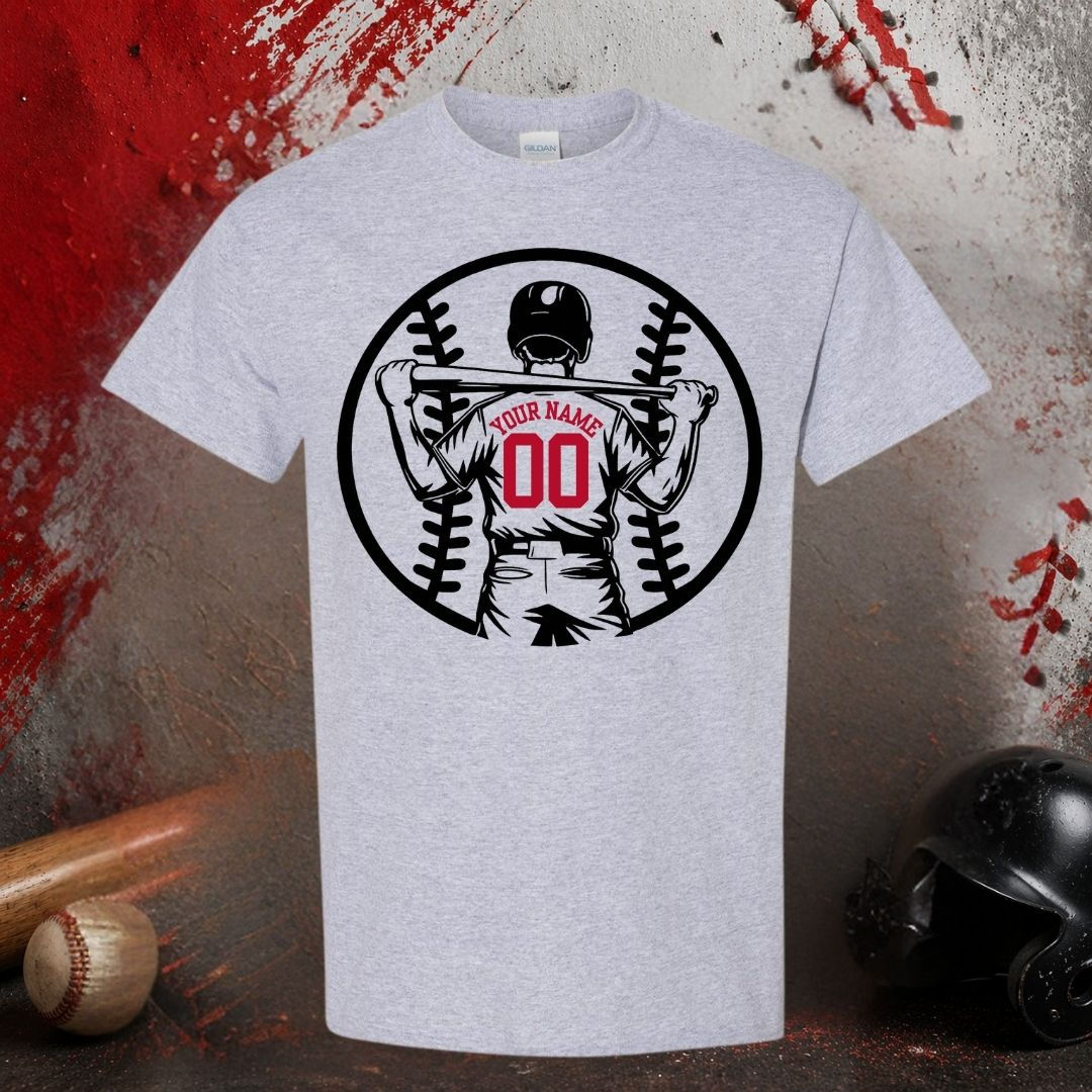 Custom Ball Player Fan Tee