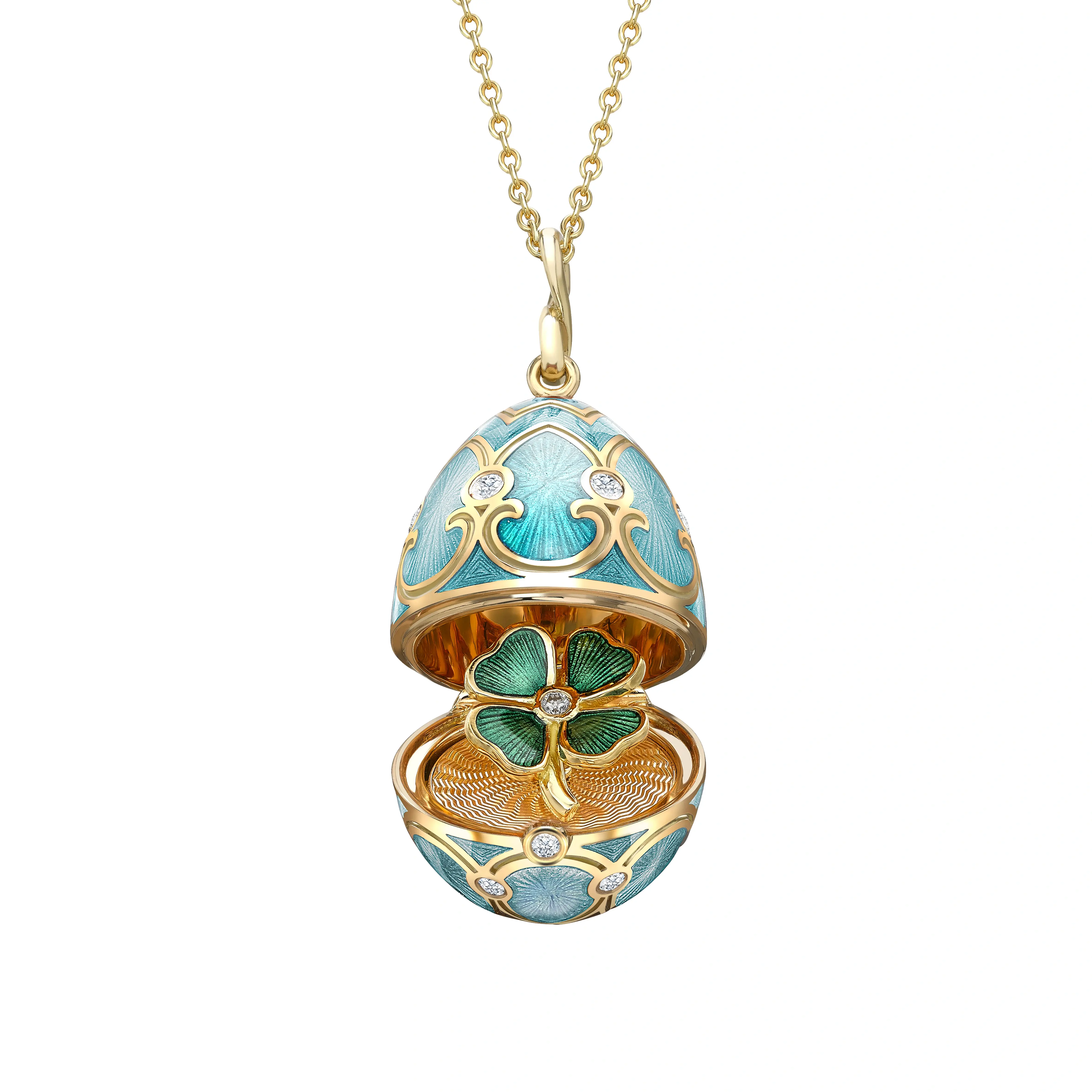 Heritage Clover Surprise Locket