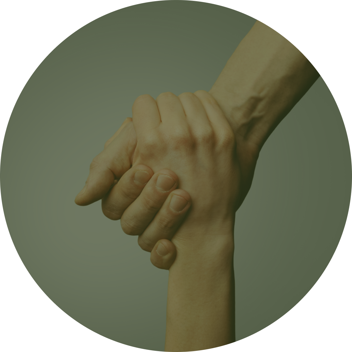 Help friend through a tough time. Rescue gesture. support, friendship and salvation concept. Holding hands