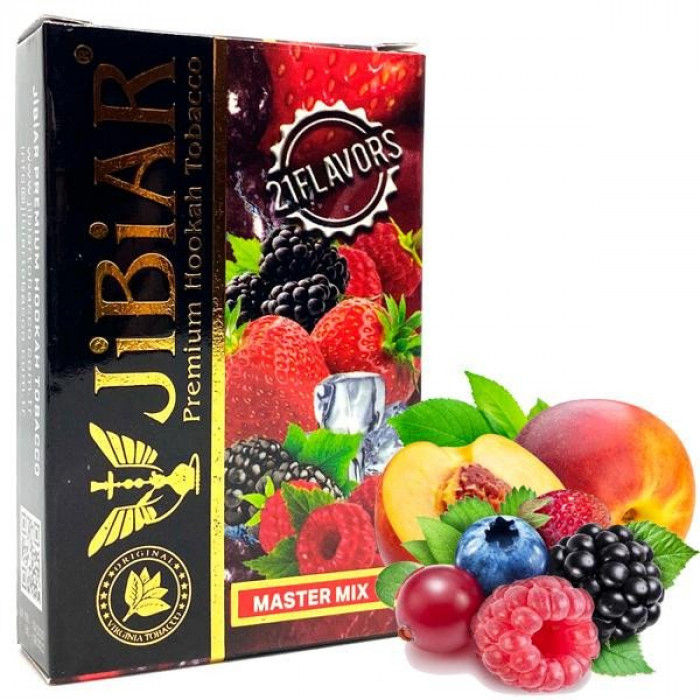 Табак для кальяна Jibiar Master Mix (Мастер Микс) 50 грамм