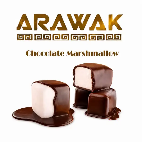 Табак для кальяна Arawak Chocolate Marshmallow 250 г — маршмеллоу в шоколаде, сладкий десертный вкус, легкая линейка Arawak L