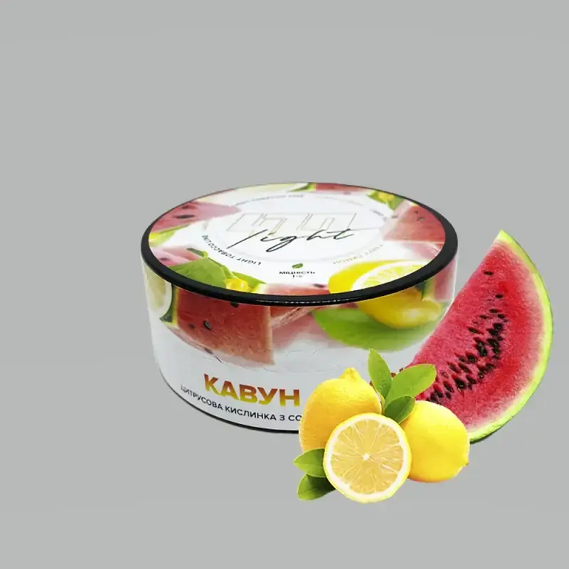 Табак для кальяна 420 Light Line Арбуз Лимон 100 гр