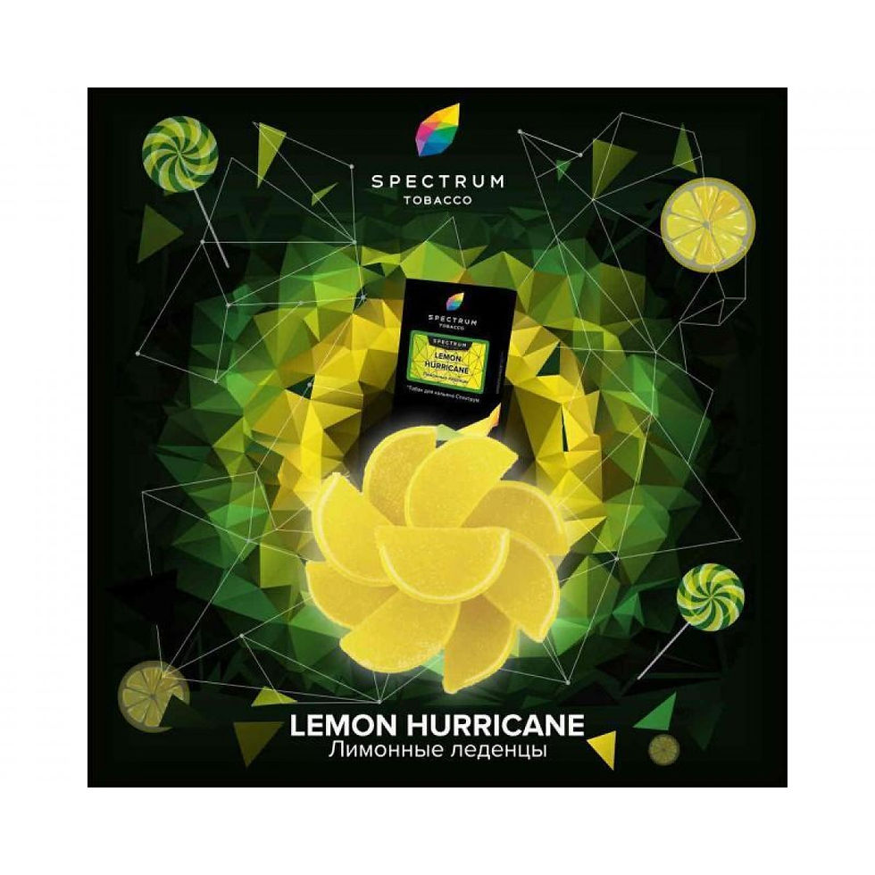 Табак Spectrum Lemon Hurricane Hard (Лимонный Ураган) 100 г