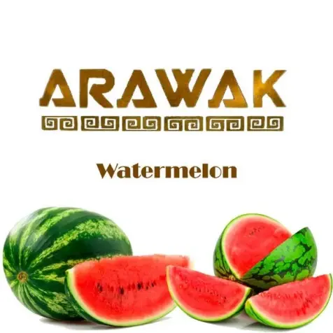 Табак для кальяна Arawak Watermelon 250 г — сочный вкус арбуза, освежающий фруктовый аромат, легкая линейка Arawak Light