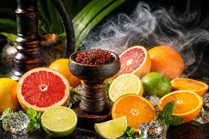 цитрусовые вкусы табака для кальяна грейпфрут апельсин лайм с табачной смесью