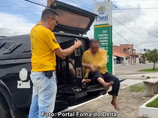 Idoso de 71 anos é preso suspeito de estuprar criança com problemas mentais em Parnaíba