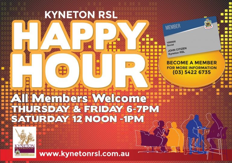 Kyneton RSL facilities, veterans services, bistro dining, and community events in the Macedon Ranges.