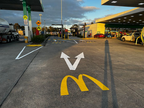 Add A Line, Linemarking, Melbourne & Macedon Ranges, Carparks, Subdivisions, Construction, Sports Courts, Floor Coatings, Custom Projects 