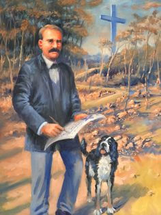 The Mount Macedon Anzac Day Dawn Service, at the Mt Macedon Memorial Cross.