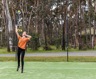 Two tennis courts and a squash court are available to use during your stay.