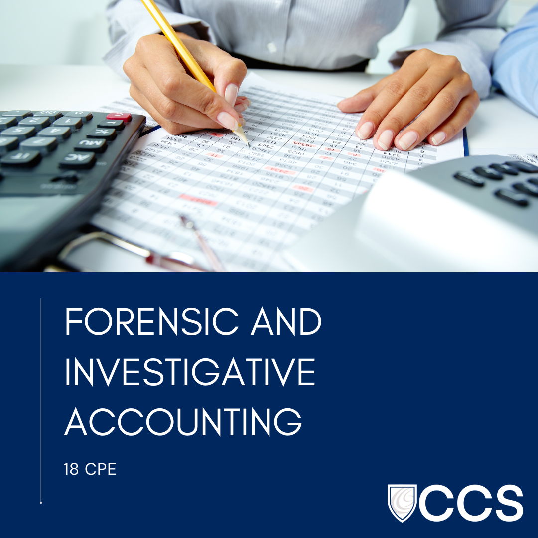 Forensic and Investigative Accounting