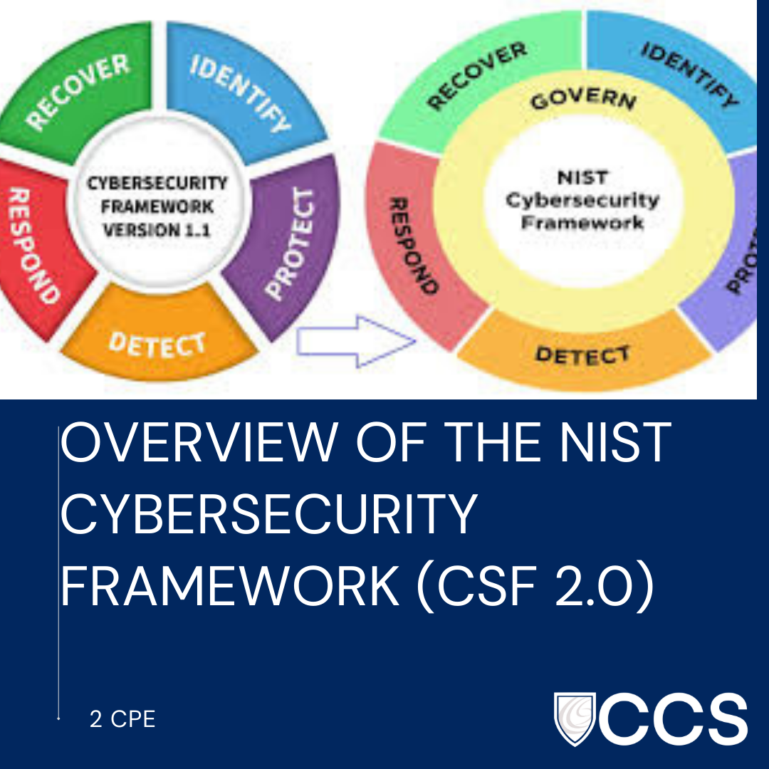 Overview of the NIST Cybersecurity Framework (CSF 2.0)