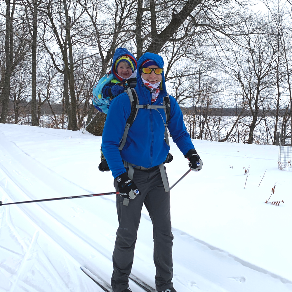 chariot ski kit used