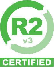 Green R2 v3 certified circular logo