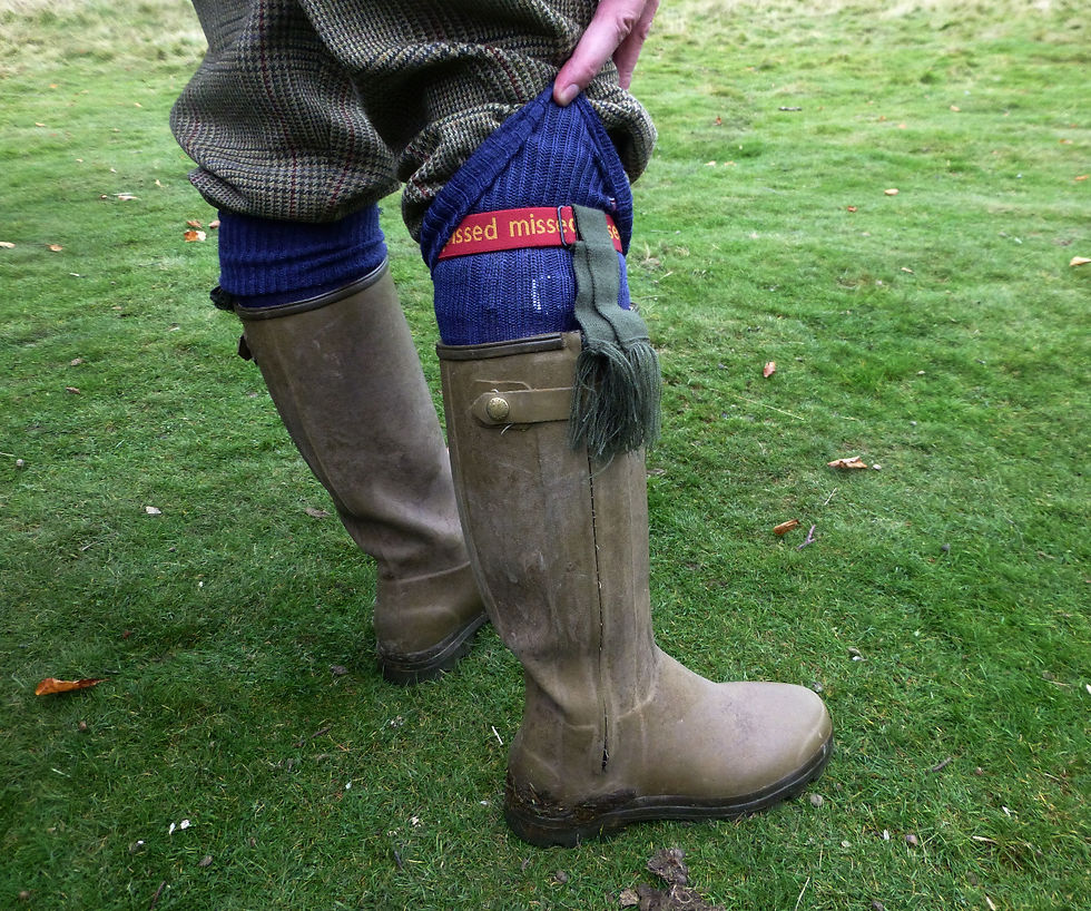 Thumbnail: Sock garters - missed pissed