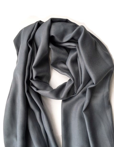 Thumbnail: grey pashmina scarf