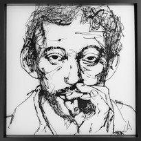 Gainsbourg - 50 x 50 cm