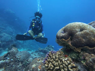 Wadi - Our boat crew starting his journey to Divemaster