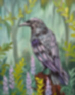 Mystic Raven Paint Night