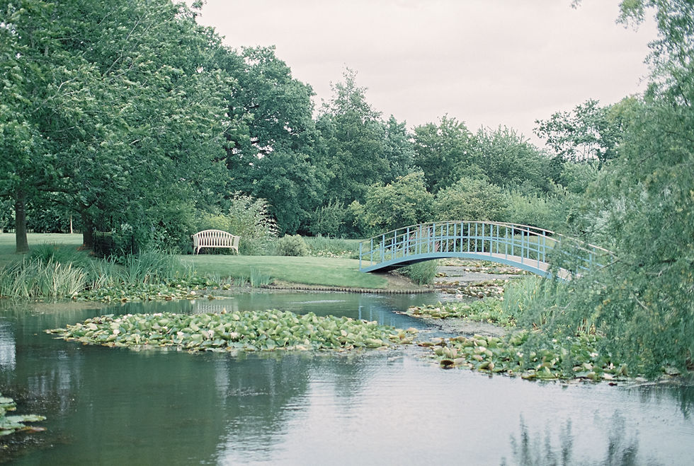 Monet's Lily Pond Garden Wedding.